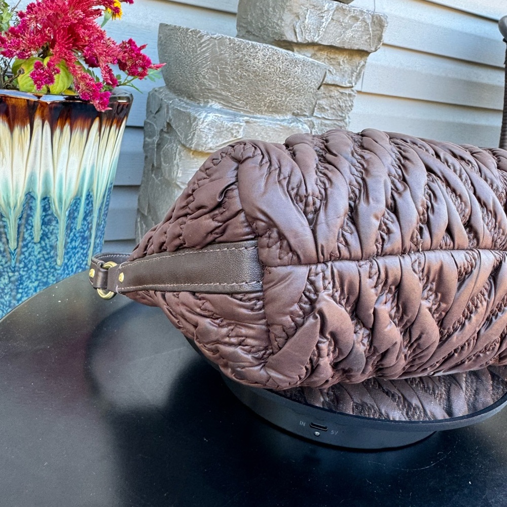 Coach 70th Anniversary Madison Chevron Shoulder Bag - Picture 10 of 12